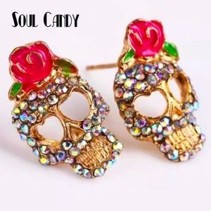 Crystal
Calavera Sugar Skull Earrings NEW